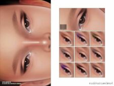 Sims 4 Eyeliner Makeup Mod: Salma Eyeliner | N156 (Featured)