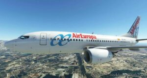 MSFS 2020 Fictional Livery Mod: Pmdg 737-700BW AIR Europa (Ec-Iii) (Image #2)