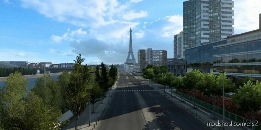 ETS2 Map Mod: Paris V1.2.1 Unofficial Patch (Featured)