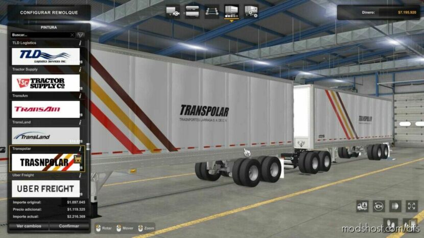 ATS Mod: Fruehauf BOX Trailer (Featured)