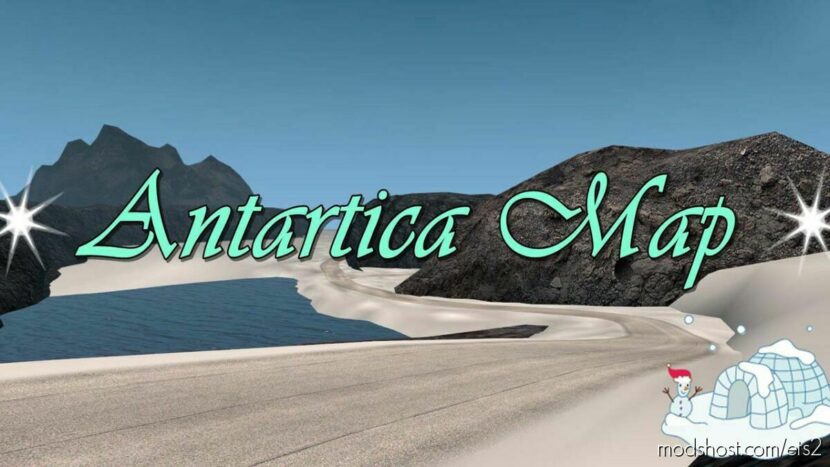 ETS2 Mod: Antarctica Map 1.46 (Featured)