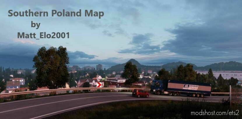 ETS2 Mod: Southern Poland Map v1.6.2 1.46 (Featured)