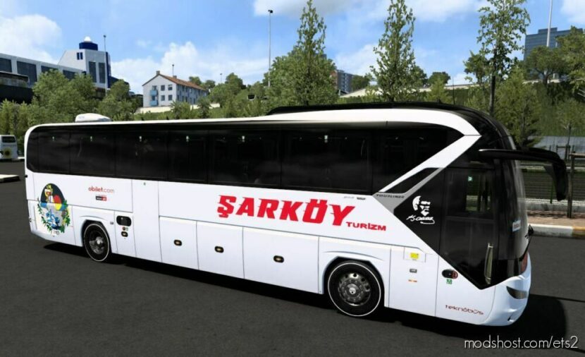 ETS2 Bus Mod: Tourliner13 Sarköy Turi̇zm 1.46 (Featured)