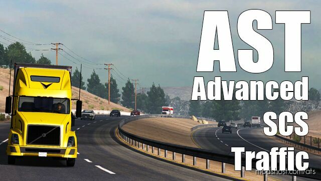 ATS Mod: Advanced SCS Traffic 1.46 (Featured)