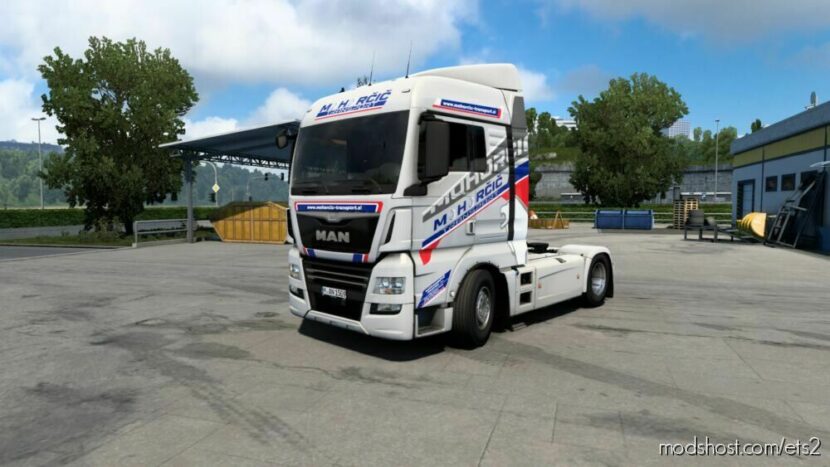 ETS2 MAN Mod: Skin Mohorcic Transport (Featured)