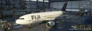 MSFS 2020 A310 Livery Mod: INI Simulations A310 Fiji Airways Dq-Fjo (Featured)