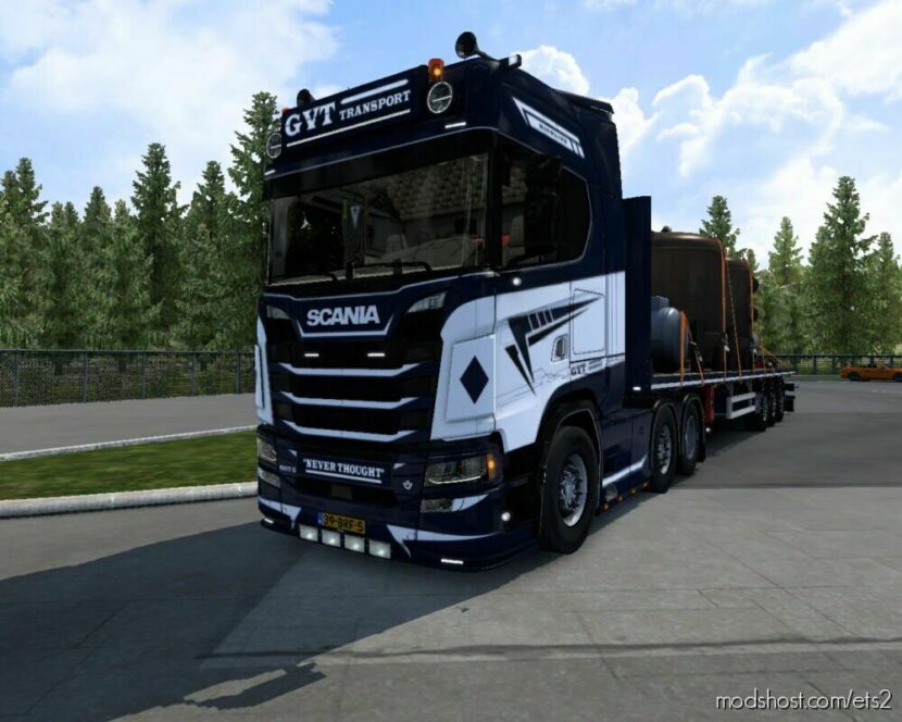 ETS2 Scania Truck Mod: 580S GVT Transport (Featured)