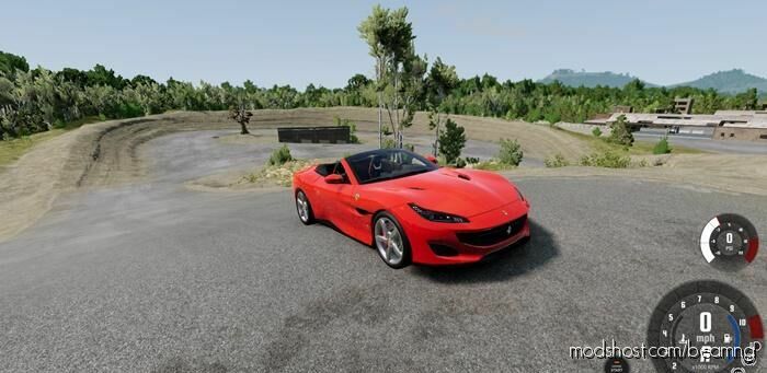 BeamNG Ferrari Car Mod: Portofino (Featured)