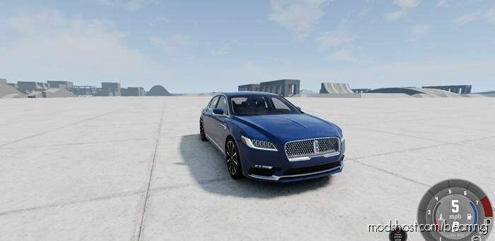 BeamNG Bruckell Car Mod: Lincoln Continental X (Featured)