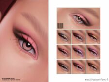 Sims 4 Female Makeup Mod: Eyeshadow | N170 V2 | Matte Version (Featured)