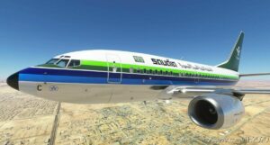 MSFS 2020 Fictional Livery Mod: Pmdg 737-600 Saudi Arabian Airlines (Hz-Agc) (Image #2)