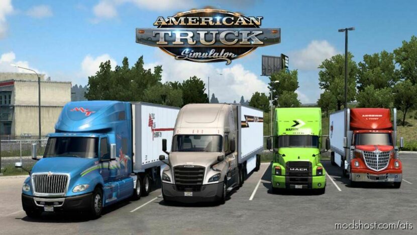 ATS Mod: ATS Skinpack by Ankrpl v3.1 (Featured)