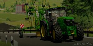 FS22 Krone Tedder Mod: Swadro 900 (Featured)