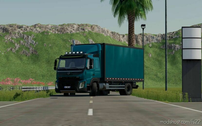 FS22 Volvo Truck Mod: EDM Volvo FMX Autoload (Featured)