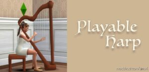 Sims 4 Mod: Playable Harp Mod (Featured)