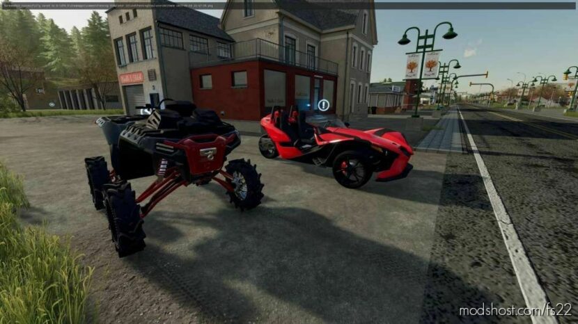 FS22 Vehicle Mod: Polaris Slingshot (Featured)