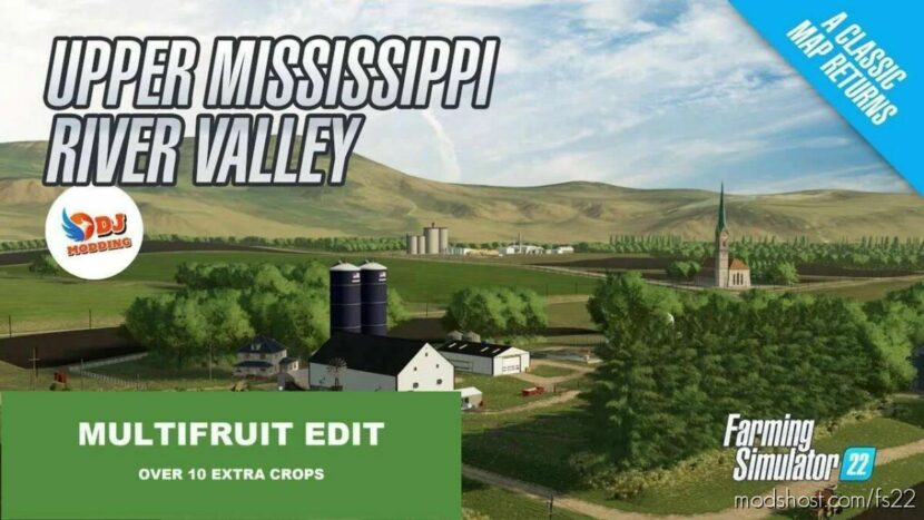 FS22 Map Mod: Umrv Multifruit Edit (Featured)