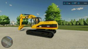 FS22 Caterpillar Forklift Mod: CAT 20 TON Excavator Pack (Image #6)