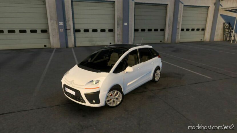 ETS2 Car Mod: Citroën C4 Picasso 2007 (Featured)