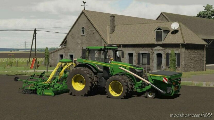 FS22 John Deere Pack Mod: Seeder + Hopper John Deere (Featured)