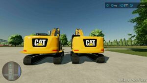 FS22 Caterpillar Forklift Mod: 320NG (Image #4)