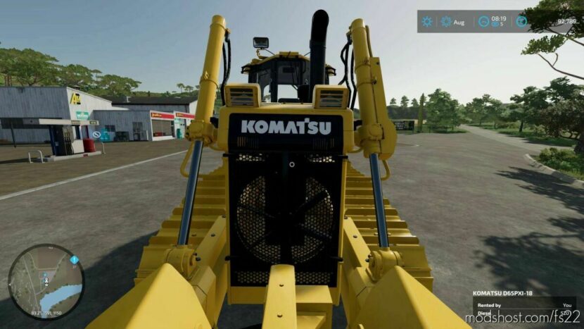 FS22 Komatsu Forklift Mod: D65Pxi-18 (Featured)