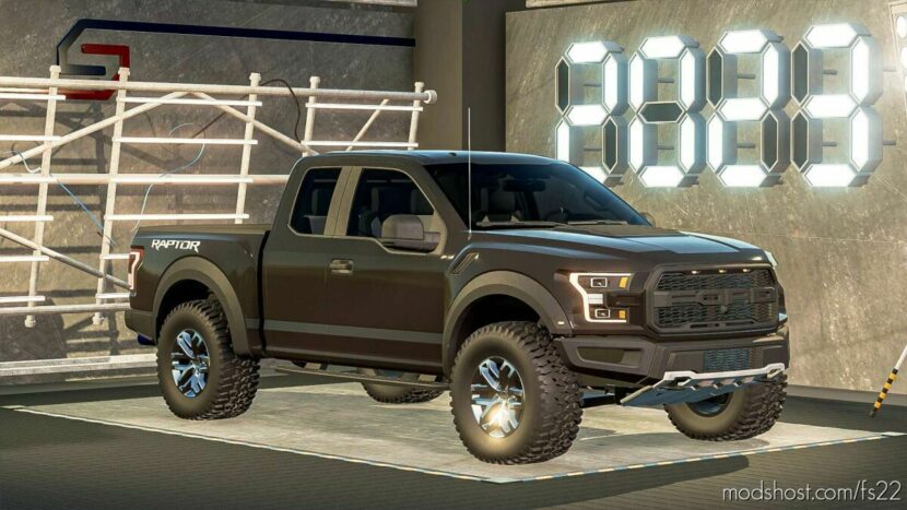 FS22 Ford Car Mod: Raptor F150 2017 (Featured)