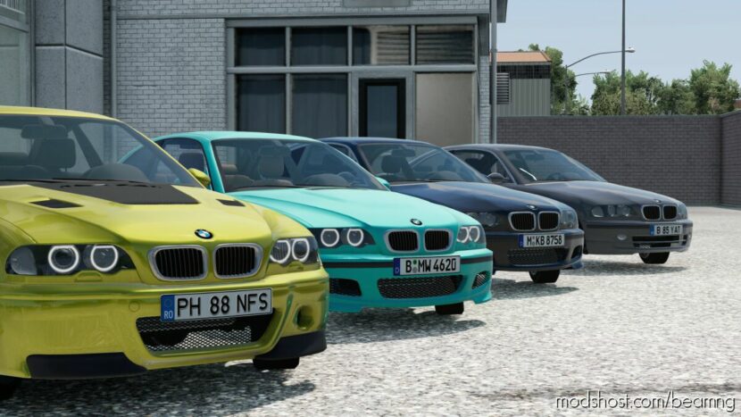 BeamNG BMW Car Mod: 3-Series E46 Coupe (FIX 2.0) (Featured)