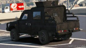 GTA 5 Vehicle Mod: Land Cruiser Black Horse KJ6 2022 Add-On / Fivem (Image #3)