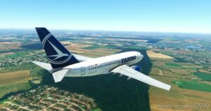 MSFS 2020 737-600 Livery Mod: Pmdg 737-600 Tarom (Yr-Bgf) (Featured)