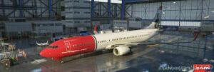 MSFS 2020 737-900 Livery Mod: Pmdg B737-900 Norwegian Ln-Nnz (Featured)