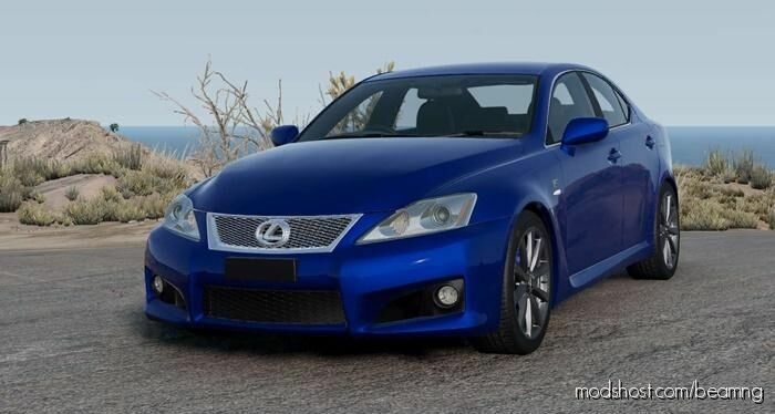 BeamNG Lexus Car Mod: IS F (Featured)