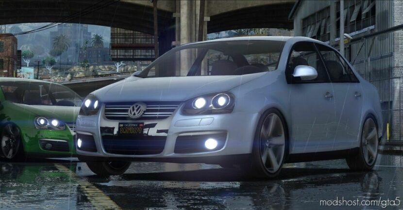 GTA 5 Volkswagen Vehicle Mod: Jetta 2008 Add-On / Replace (Featured)