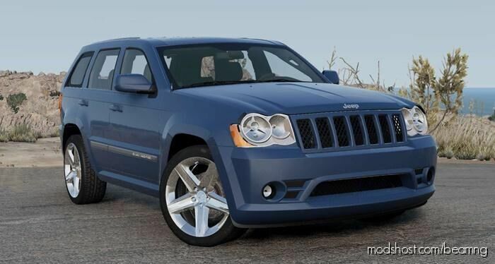 BeamNG Jeep Car Mod: Grand Cherokee SRT8 (WK) 2008 (Featured)