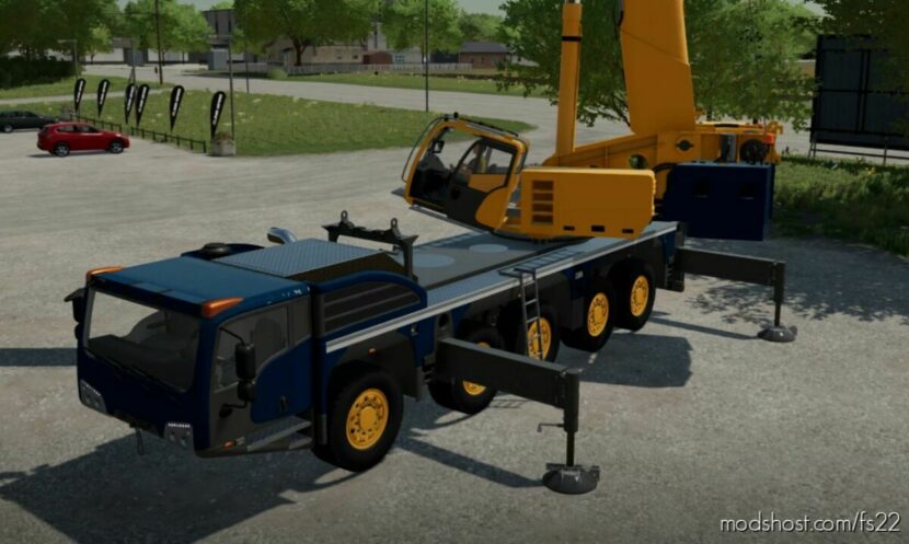 FS22 Forklift Mod: Terex Explorer 5500/AC 130-5 V1.1 (Featured)