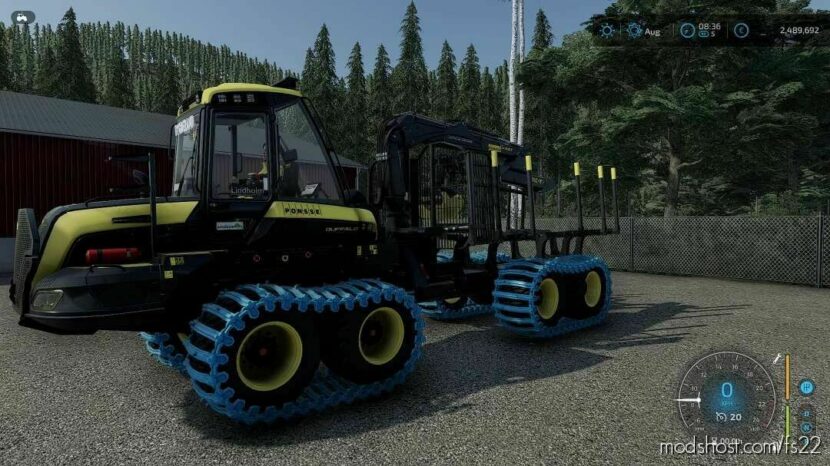 FS22 Ponsse Mod: Buffalo Pack (Featured)