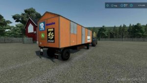 FS22 Trailer Mod: Forest Machine Maintenance Wagon (Image #2)