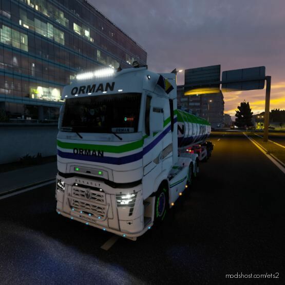 ETS2 Mod: Orman OIL Skin Pack (Featured)