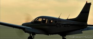 MSFS 2020 Mod: Aeroclube DA Madeira PA-28 Warrior II Livery (Cs-Aic) (Image #2)