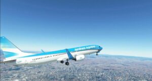 MSFS 2020 737-900 Livery Mod: Aerolineas Argentinas 737-900ER (Fictional) (Featured)