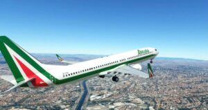 MSFS 2020 737-900 Livery Mod: Alitalia OR AIR Italy 737-900 (Featured)