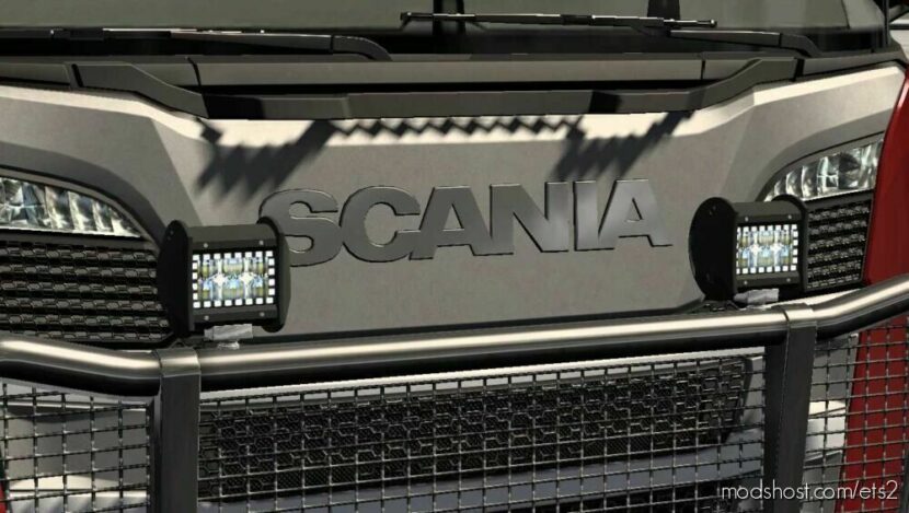 ETS2 Scania Part Mod: Feelon RGB Flash LED Pack (Featured)