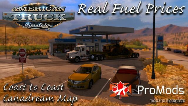 ATS Realistic Mod: Real Fuel Prices v9.0.1 (Featured)