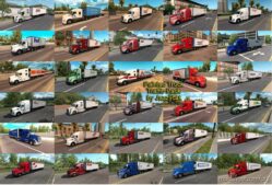 ATS Standalone Mod: Painted Truck Traffic Pack by Jazzycat V6.1.8 (Featured)