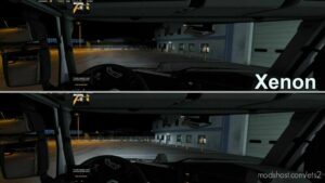 ETS2 Headlights Part Mod: Headlight Options (Led+Xenon) (Image #3)