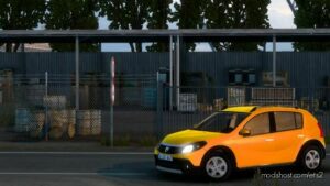 ETS2 Dacia Car Mod: Sandero V1R110 1.46 (Featured)