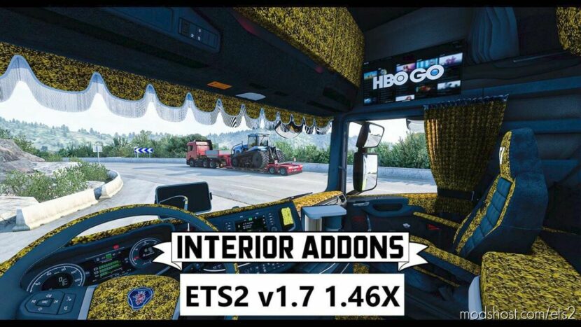 ETS2 Part Mod: Interior Addons Scania NextGen v1.7 (Featured)