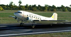 MSFS 2020 Douglas Livery Mod: DC-3 / C-47 Skytrain Navy Repaint (Featured)