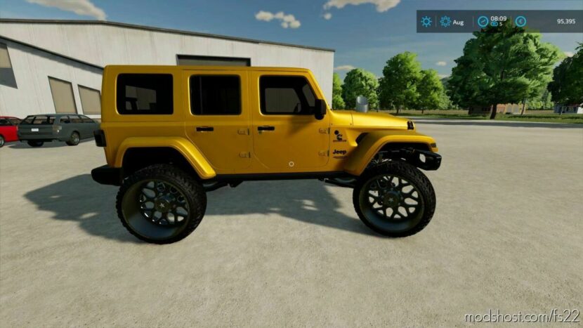 FS22 Car Mod: 2020 Cummins Swapped Jeep Wrangle (Featured)