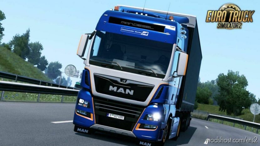 ETS2 MAN Mod: E6 D2676 Release Engine Sound 1.46 (Featured)